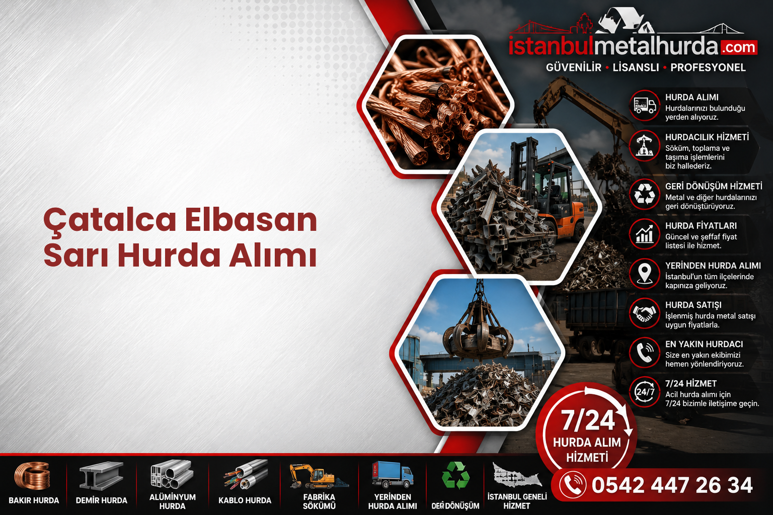 Çatalca Elbasan Sarı Hurda Alımı
