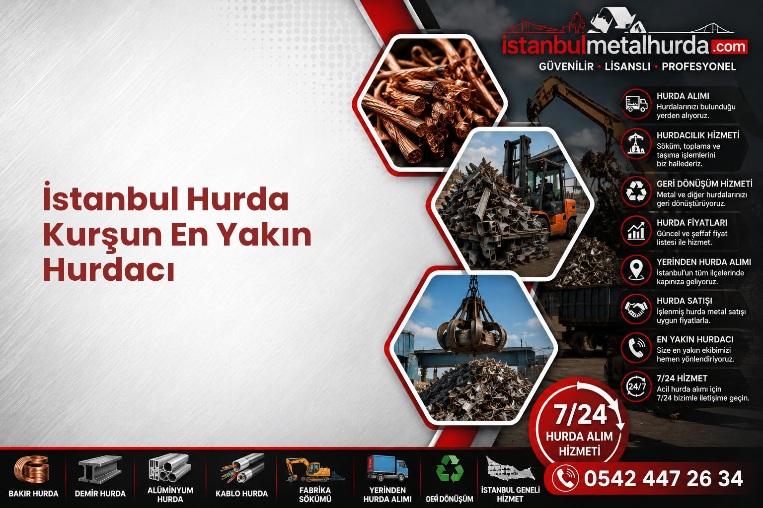 İstanbul Hurda Kurşun En Yakın Hurdacı