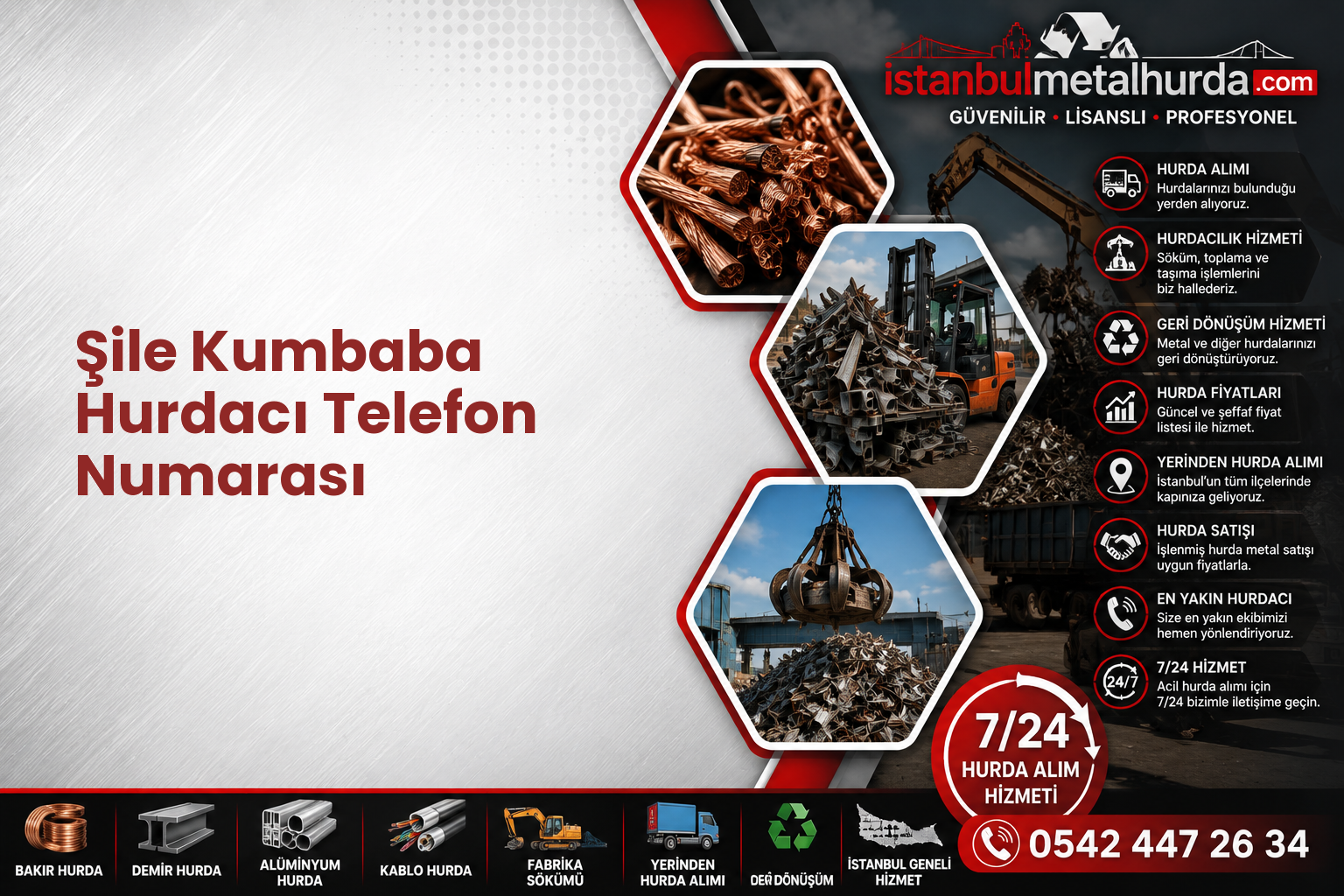 Şile Kumbaba Hurdacı Telefon Numarası