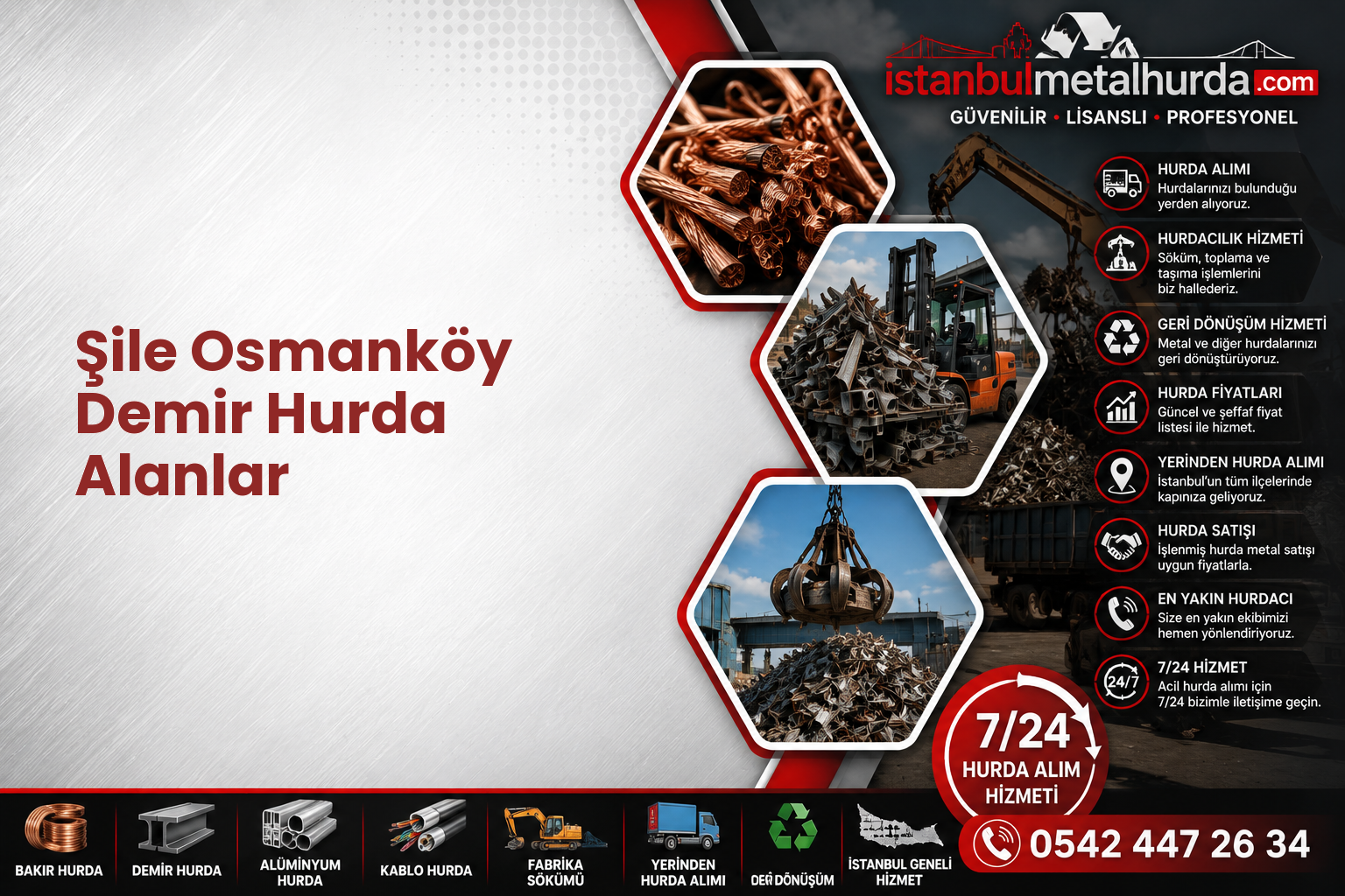 Şile Osmanköy Demir Hurda Alanlar