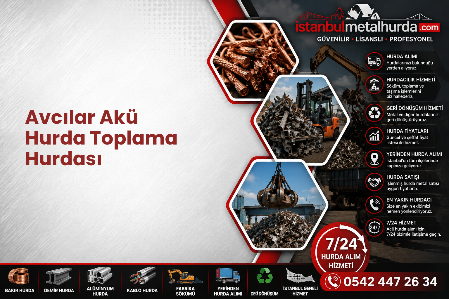 Avcılar Akü Hurda Toplama Hurdası
