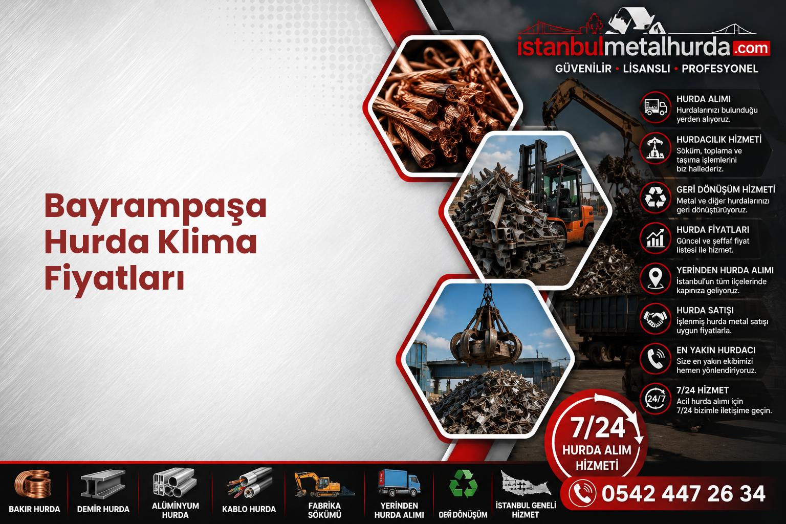 Bayrampaşa Hurda Klima Fiyatları