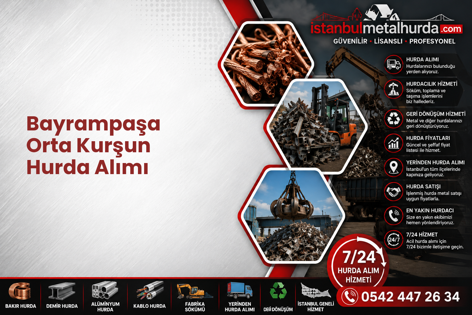 Bayrampaşa Orta Kurşun Hurda Alımı