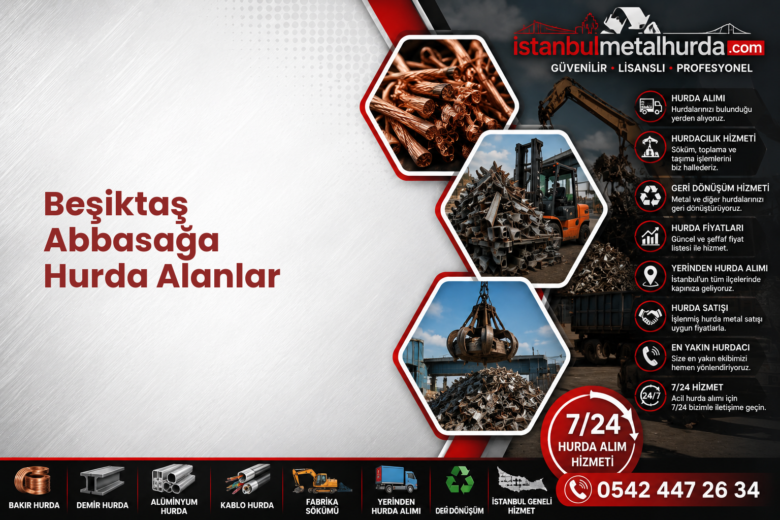 Beşiktaş Abbasağa Hurda Alanlar