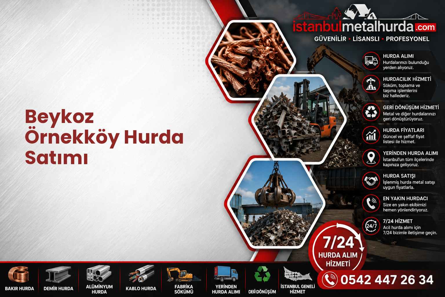 Beykoz Örnekköy Hurda Satımı