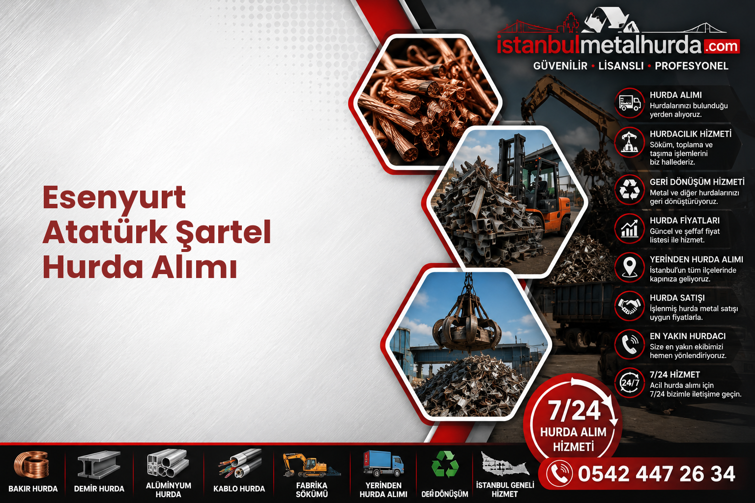 Esenyurt Atatürk Şartel Hurda Alımı
