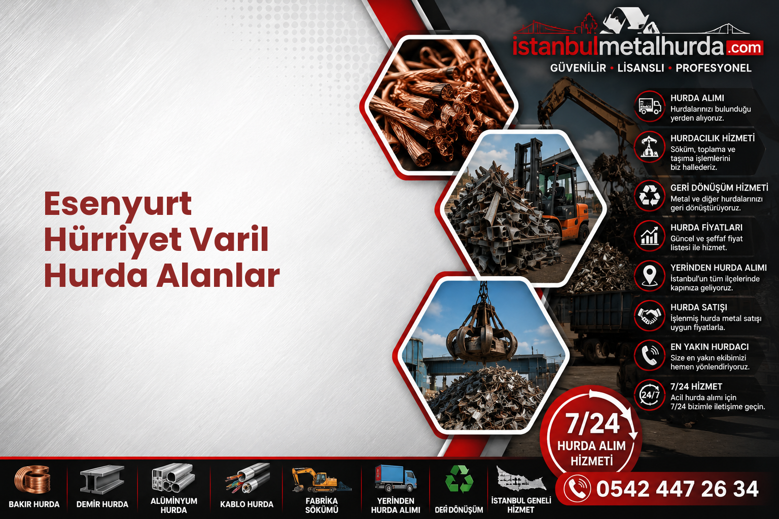 Esenyurt Hürriyet Varil Hurda Alanlar
