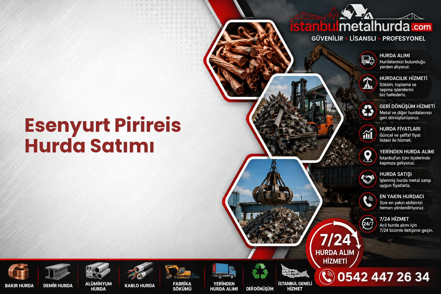 Esenyurt Pirireis Hurda Satımı