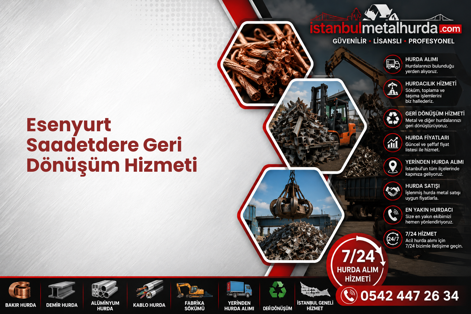 Esenyurt Saadetdere Geri Dönüşüm Hizmeti