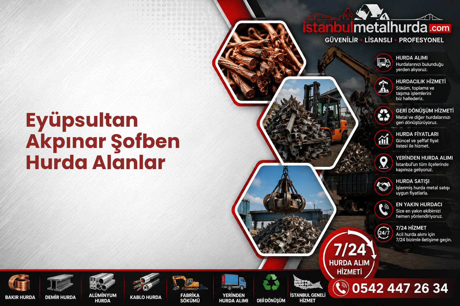 Eyüpsultan Akpınar Şofben Hurda Alanlar