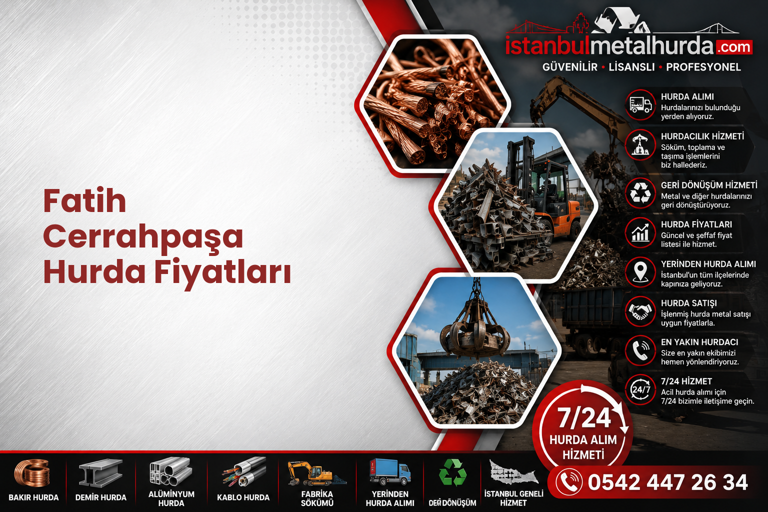 Fatih Cerrahpaşa Hurda Fiyatları
