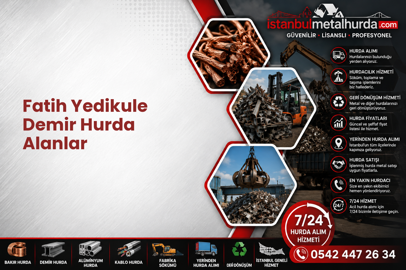 Fatih Yedikule Demir Hurda Alanlar