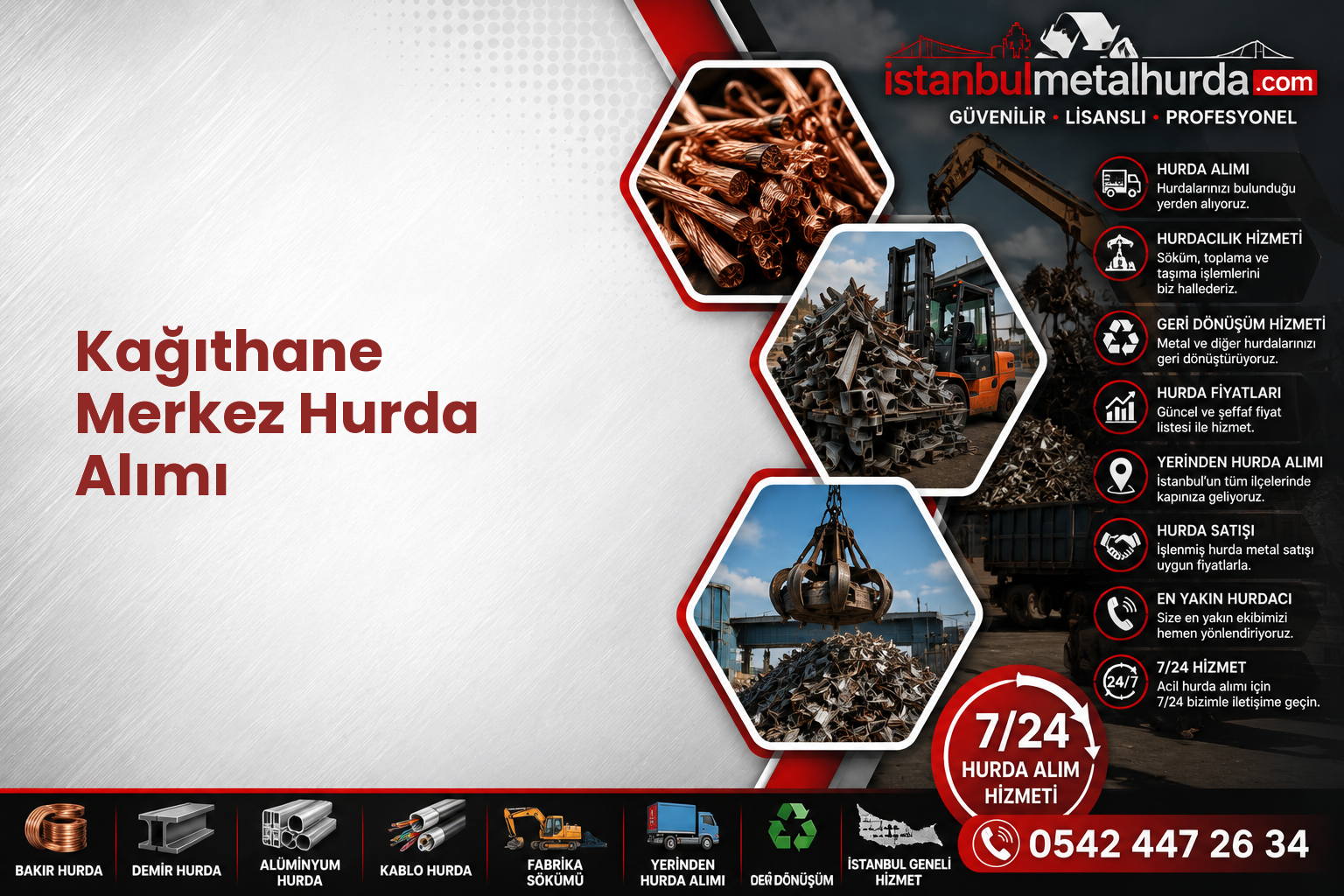 Kağıthane Merkez Hurda Alımı