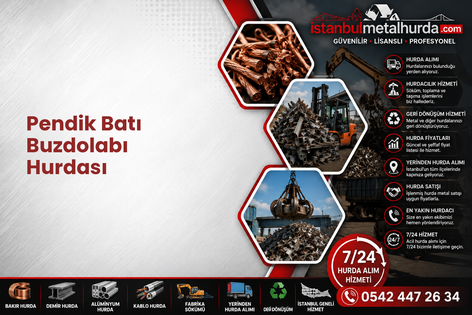 Pendik Batı Buzdolabı Hurdası