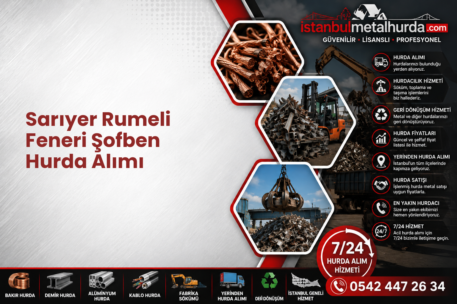 Sarıyer Rumeli Feneri Şofben Hurda Alımı