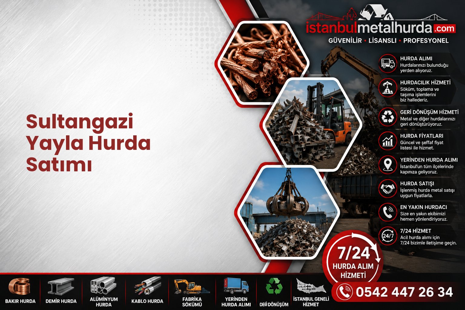 Sultangazi Yayla Hurda Satımı