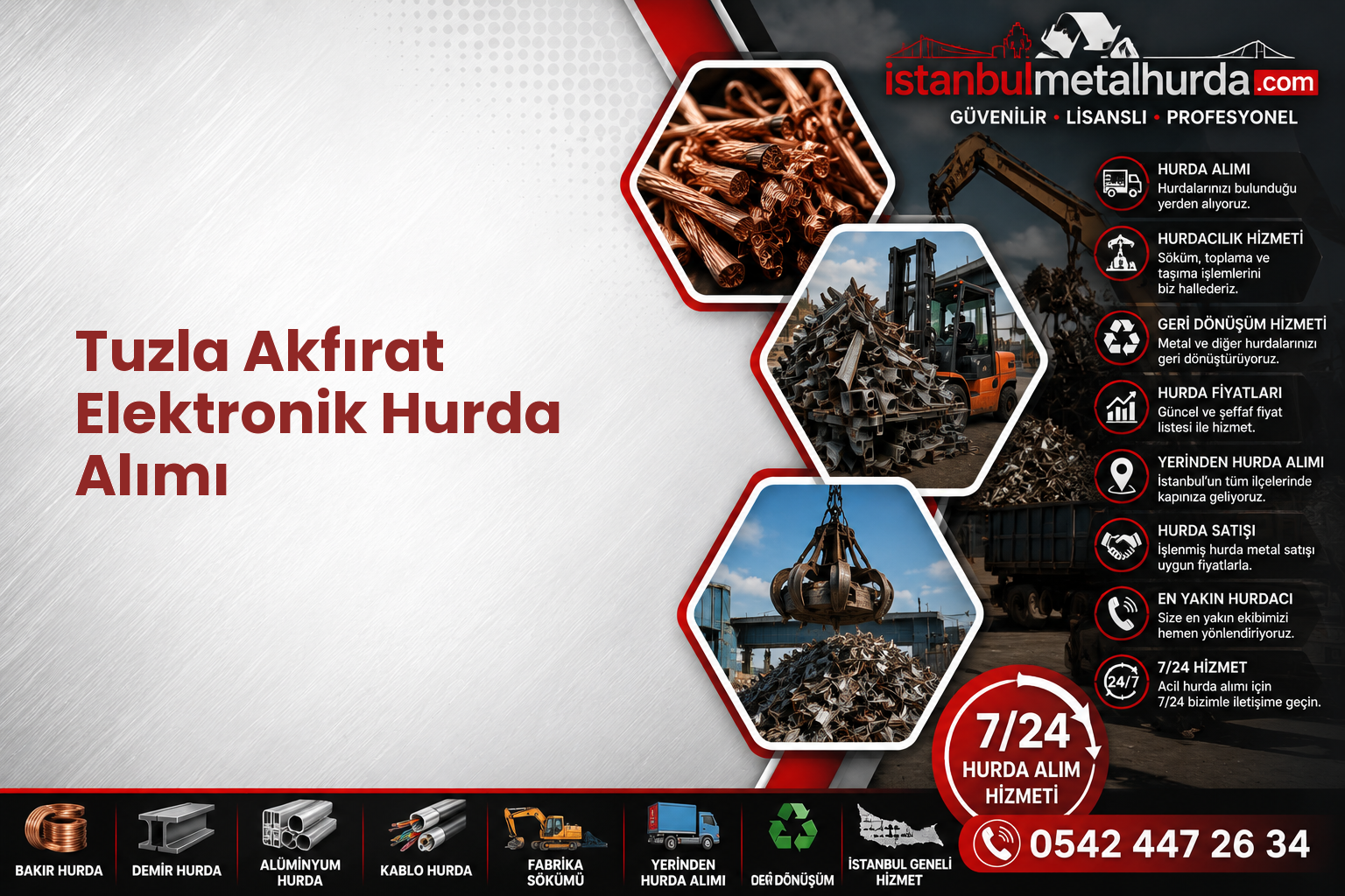 Tuzla Akfırat Elektronik Hurda Alımı