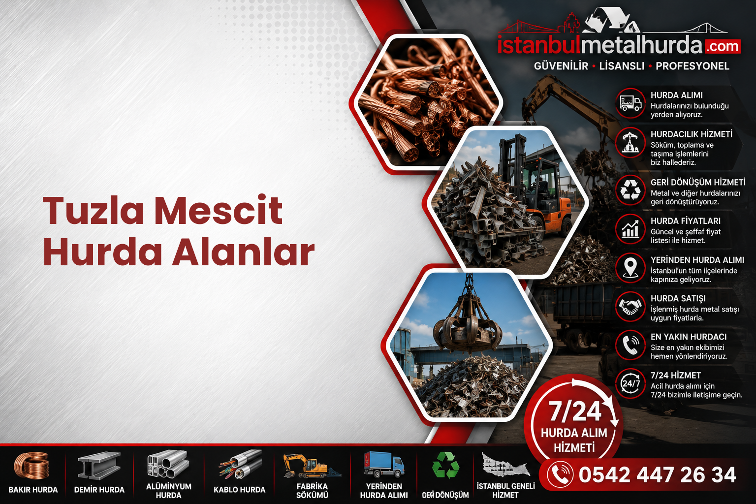 Tuzla Mescit Hurda Alanlar